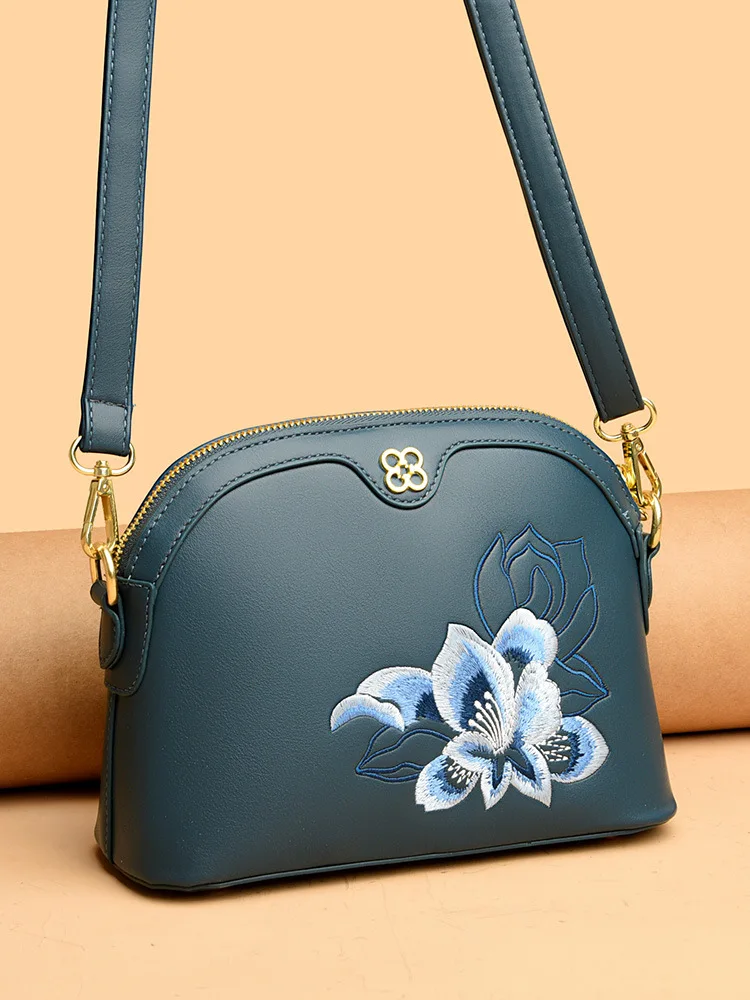 Purse Wholesale Custom Vintage Leather Tote Crossbody Hobo Ladies Hand Bags Double Zipper Shoulder Women Handbags