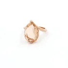 Ring Wedding Rings Engagement Rhinestone Water Drop Ring Rose Gold Wedding Ring For Women