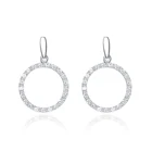 Necklace 925 Sterling Earring Necklace Simple Classic Round Earring Necklace 925 Sterling Silver Jewelry Sets Women
