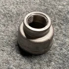 Steel High Reliability NPT BSPT BSP Stainless Steel Female Plumbing Fittings Reducing Socket Banded