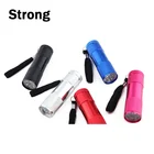 9 Led Aluminum Torch Hot Sale Custom Logo Outdoor Mini 9 Led Aluminum Torch