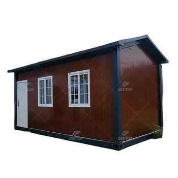 Hot selling manufactured homes made Tiny pod prefab round house with CE certificate