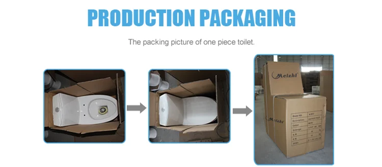 one piece toilet packing