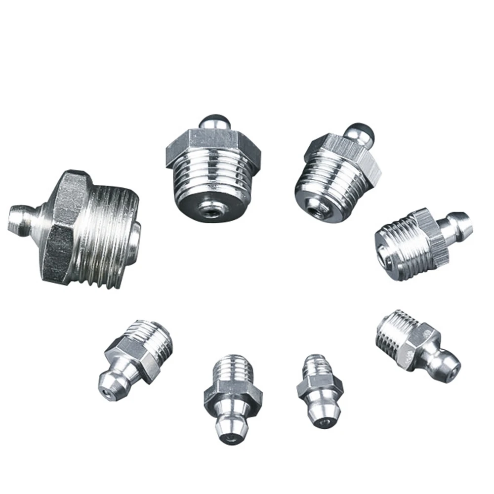 1/8BSP Grease Nipples 1/8BSP Straight And 1/8 BSP 90 Degrees 2 Of Each 
