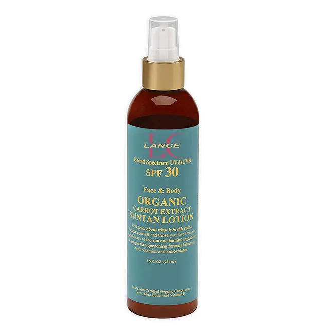 organic outdoor tanning lotion