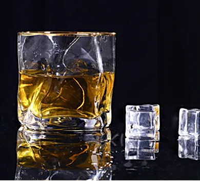 Wholesale Hot Selling 260ml Round Stemless Glass Cup For Kitchen Home Party Whiskey Glass Cup