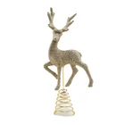 Ornaments Christmas Golden Decorative Deer Statues Ornaments Christmas