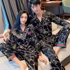 Shirt Outer Pair Pajamas Suit Long Sleeve Shirt Collar Loose Outer Wear Home Clothes Sleepwear Men Pajamas Set