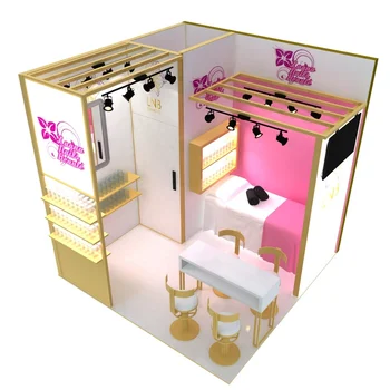 Detian Display offer 10x10 trade show expo stand, portable trade show booth for expo custom