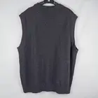 Vest Korean Vest Round-neck Knitted Vest Women's Sweater Autumn And Winter New Korean Loose Sweater Vest