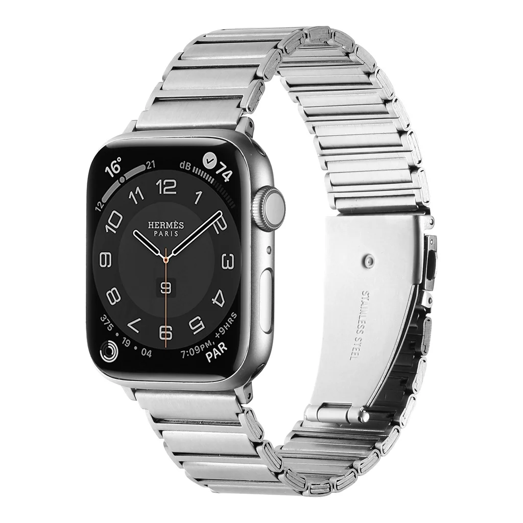 Metal Luxury Watch Strap For Apple Watch Series 8 7 6 Se 5 4 Band 42