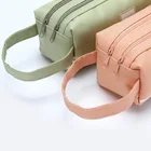 Pencil School Pencil Case Set Student School Large Capacity Double Zipper Pen Pencil Bags