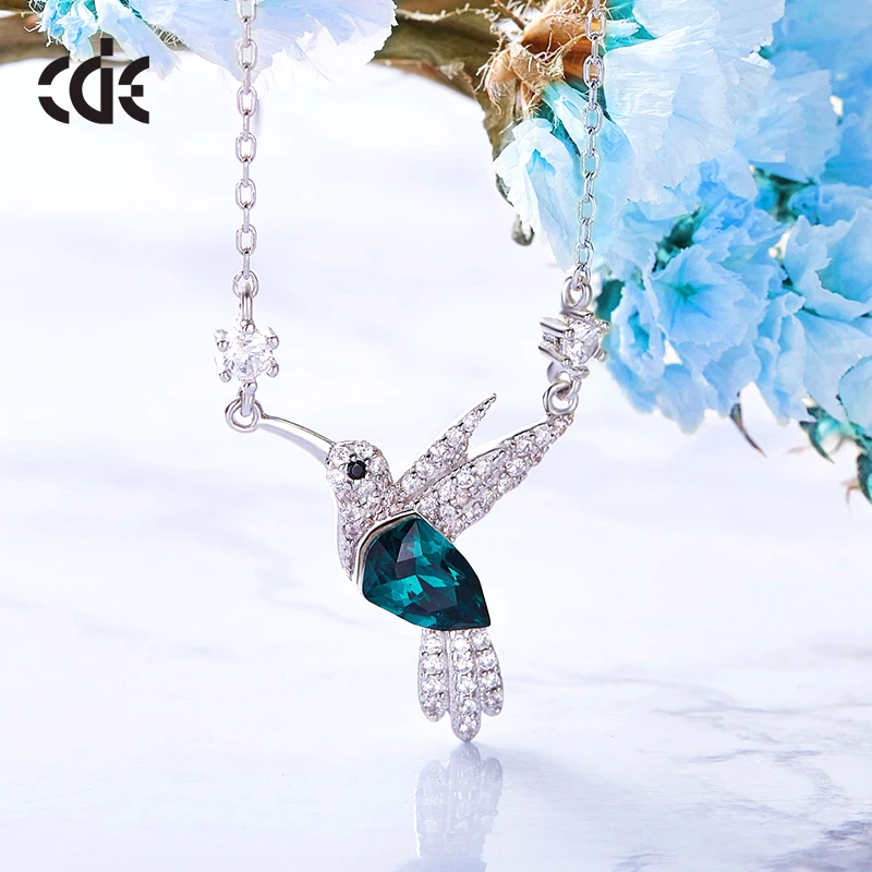 Custom Sterling Silver Custom Bird Jewelry Women Necklace