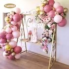 Wedding Wedding Yachen 95pcs/Bag Girls Party Wedding Decoration Arch Mariage 12 Inch Latex Confetti Balloon Set