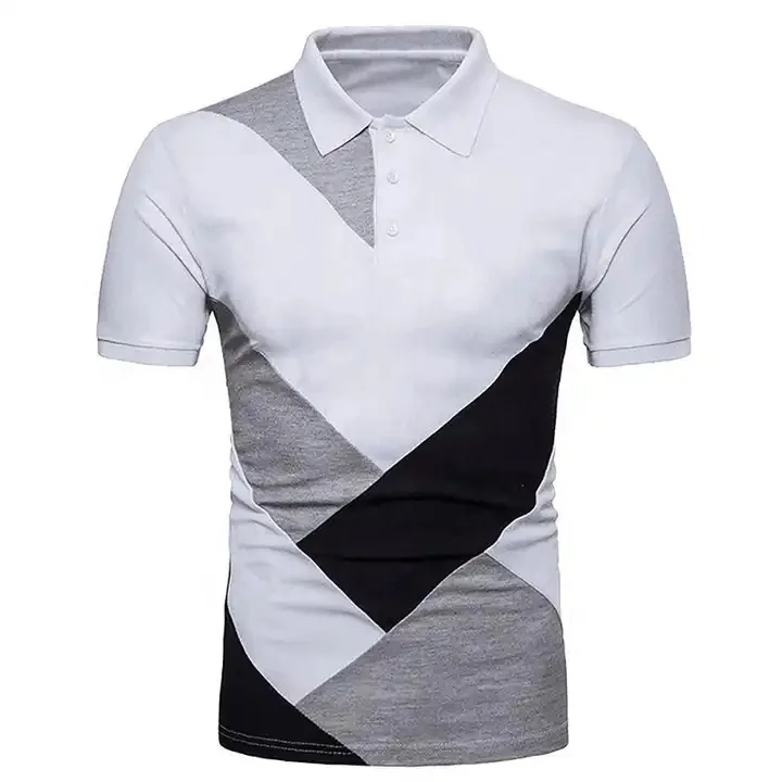 TBMPOY Men's Polo Shirts with Pocket Short Sleeve Quick Dry Casual Sports Outdoor Golf Shirt