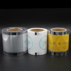 Film Coffee Milk Tea Cup Sealing Pp Plastic Sealing Roll Film Custom Logo