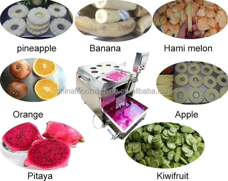 8 Stainless Steel Fruit and Vegetables Cutting Slicing Machine Pineapple Slicing Machine Automatic Orange Slicer Slicing details