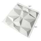Wall PVC 3d Wall Panel For Interior Wall Decor In White 3D Textured Pink And White Wall Paper