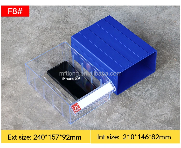 Stacking Small Parts Drawer Plastic Tools Drawer Easy To Capacity Plastic Parts Drawer Using For