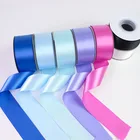 Supplier Satin Ribbon Custom 196 Colors 38 Mm Double Sided Satin Ribbon 100 Yards