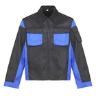 Uniform Uniforms Workwear Cotton Twill Security Uniform Jakets Parka Flame Retardant Workwear Blue Fr Jacket