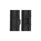 Nylon Hinge Nylon Aluminum Hinge Black Nylon Hinge Double Ball Catch For Connect Aluminum Profiles