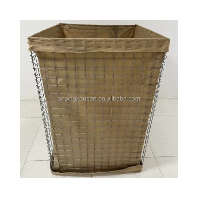 Welded Mesh Flood Control Barriers Galvanized Welded Wire Mesh