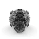 Celtic Jewelry European Celtic Mythology Druid Jewelry Irregular 18k Stainless Steel Men Ring