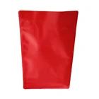 Bags Food Flat Bag Food Custom Packaging Bags Food Packaging Bags Red Printed Flat Bottom Bag