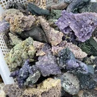 Prehnite Wholesale Raw Gemstone Healing Stone Natural Purple Prehnite Rough Crystal Quartz For Home Decor