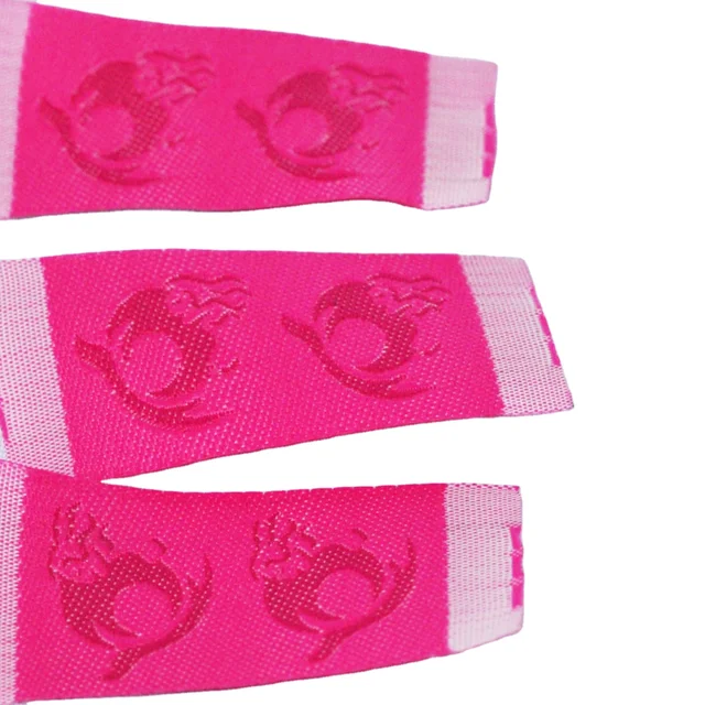 Factory Directly Best Selling Polyester Materia Custom Logo Customized Make Jeans T Shirt Bags Shoes Brand Woven Clothing Labels