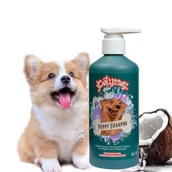 Extra Gentle Hypoallergenic small animal shampooing tearless Puppy Shampoo For Puppies Over 6 Weeks ages