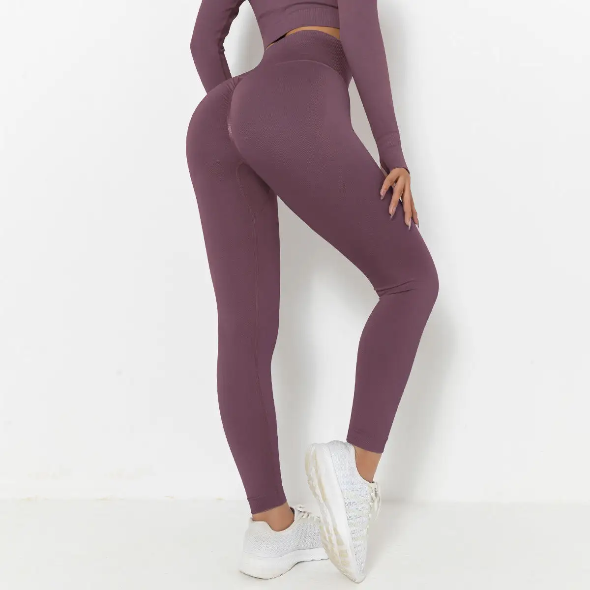 Hot Sex Yoga Girls Leggings Seamless Peach Hip Yoga Pant High Waisted  Workout Gym Pants Tummy Control Butt Lift Sports Leggings - China Fitness  Wear and Sports Wear price