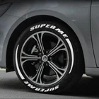 Car Decoration Car Exterior Decoration Reflective At Nights Letters Car Tire Lettering Stickers