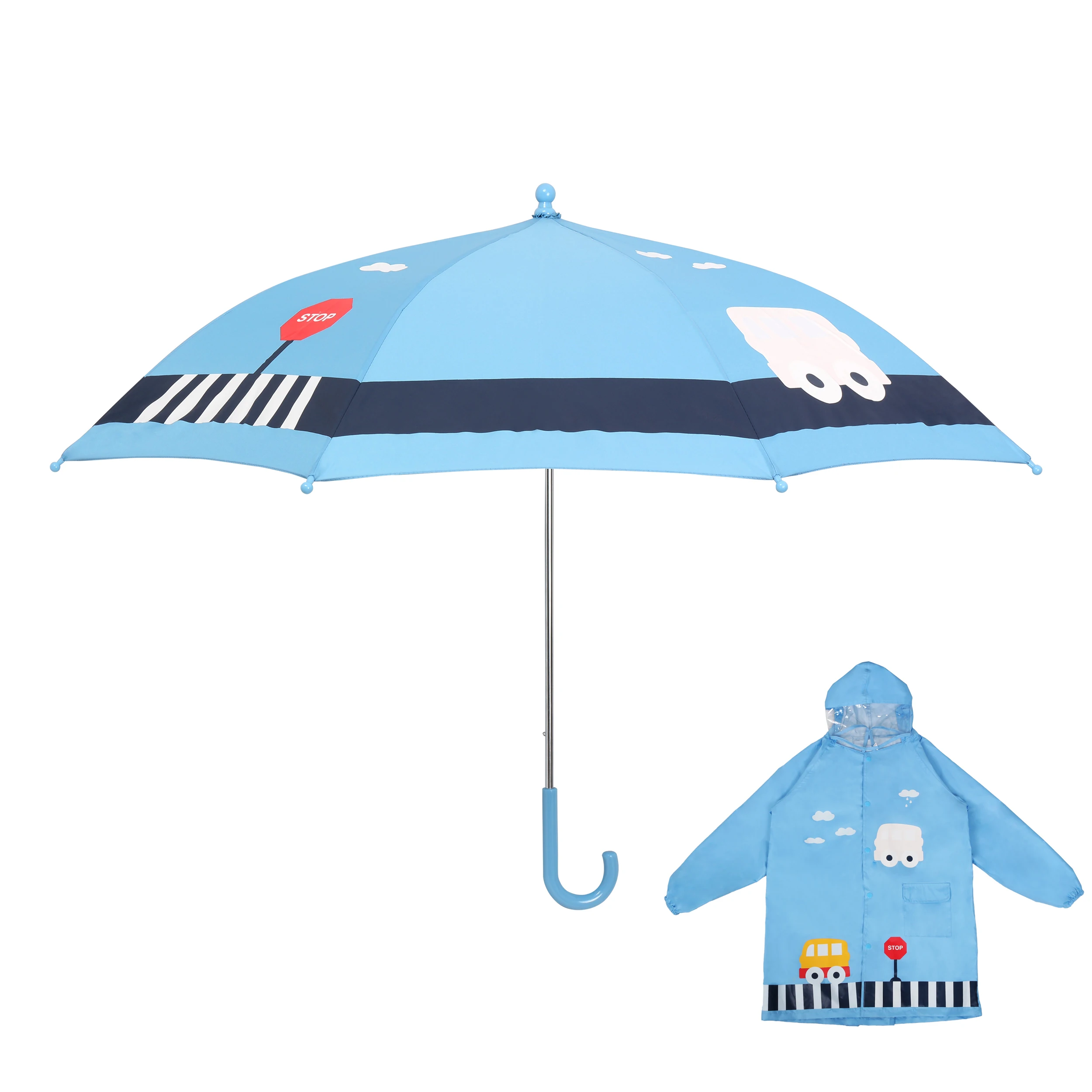 Ok Umbrella Hot Sale Amazon Kids Umbrella And Raincoat Set For Boys And  Girls - Buy Kids Umbrella And Raincoat,Umbrella And Raincoat Set For Boys  And