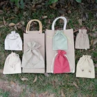 Hemp Bags Shopping Promotional High Quality Cheap Foldable Recycle Reusable Hemp For Shopping Tote Bag And Activities