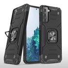 Samsung Case Cover Samsung For Samsung Galaxy S21 Case Military Hard Smartphone Case Back Kickstand Phone Cover S21 Case