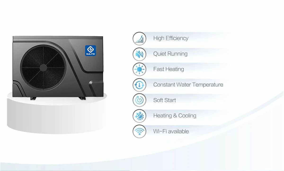 Swimming Pool Heat Pump, 7KW, 10KW, 16KW, 18KW - detail 12
