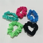 Girls Wholesale Fashion Elastic Velvet Hair Scrunchie Hair Bands For Girls
