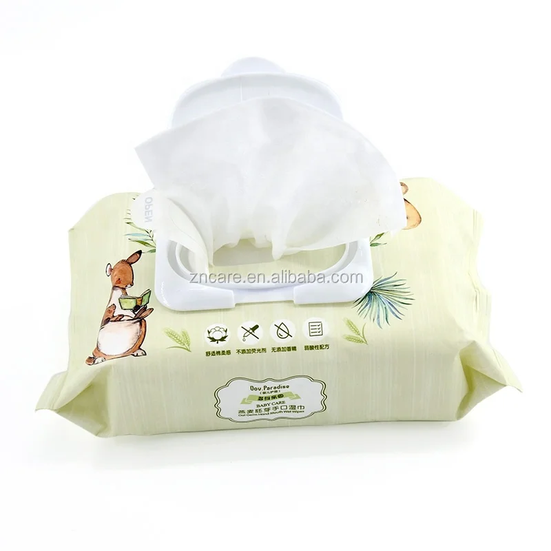 China factory baby products free samples disposable organic baby water Bamboo wipes for Mouth& Hand cleaning