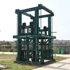 Car Lift Outdoor Home Garage Double Level Car Storage Parking Hydraulic Platform Elevator Lift Equipment