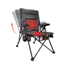 Wholesale Foldable Oxford Cloth Adjustable Gear Heated Outdoor Fishing Camping Chair
