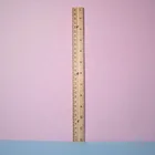 Measuring Tool Wood Professional Manufacturer 30cm Wooden Measuring Tool Wooden Straight Ruler With Color Printing