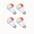 Dimmable Led Bulb Remote Control 9W 12W Tuya Wifi App Work With Google Alexa Color Changing Dimmable RGB Led Smart Bulb