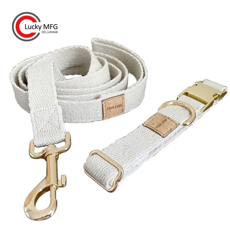 hemp leash collar