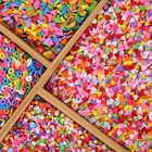 Matte Small Ball Pink Blue Rainbow High Quality High Mix Candy Packet Of Same Al Mayor Edible Decoration Sprinkles
