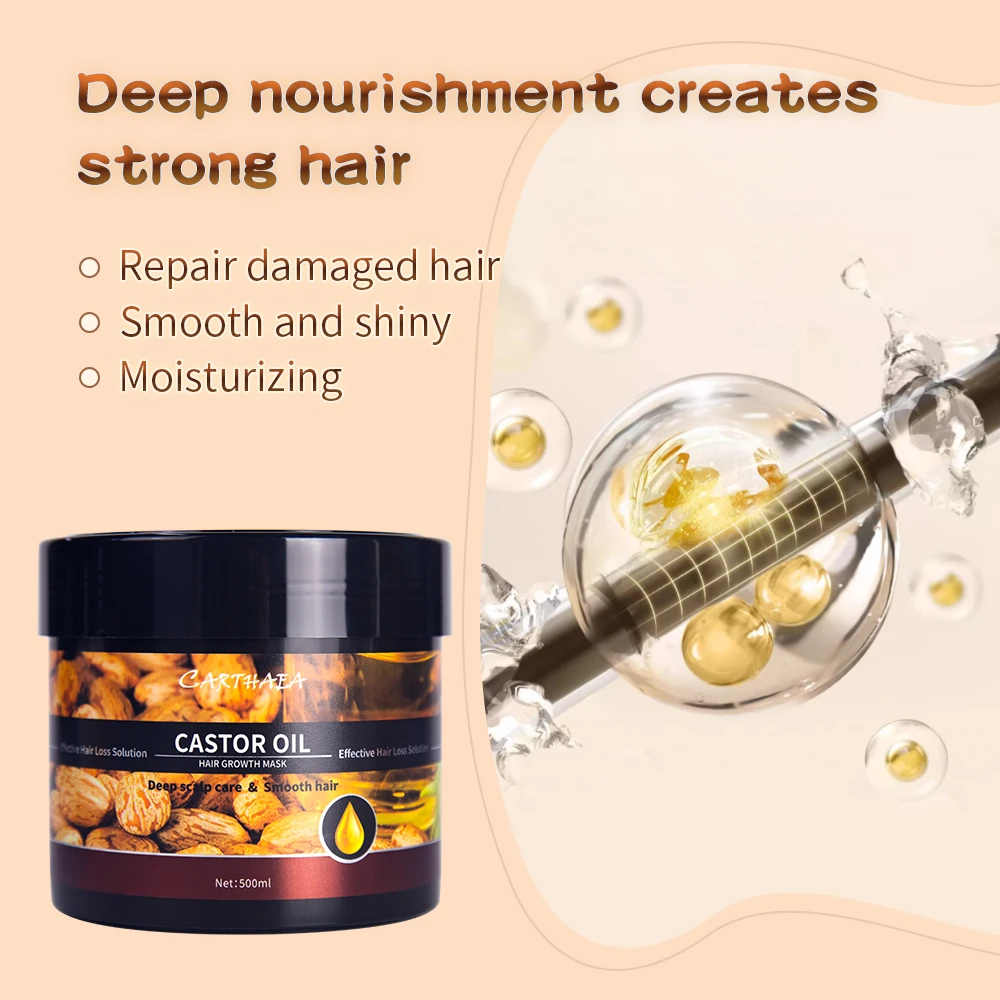 Wholesale private label 500ml moisturizing argan collagen hair mask treatments shiny smoothing nourishing keratin hair mask