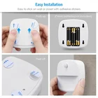 Night Light Stick Anywhere Cordless Battery-Powered LED Motion Sensor Night Light