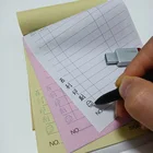 Order Sales Order Booklet 2-part Carbonless Invoice Receipt 3ply 50 Sets White/canary/pink For Bank