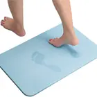 Electric Sasawashi Mesh Grass Bath Mat River Rock Bath Mat